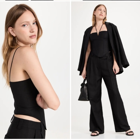 Lioness Del Gato Black Corset Top - Picture 2 of 3